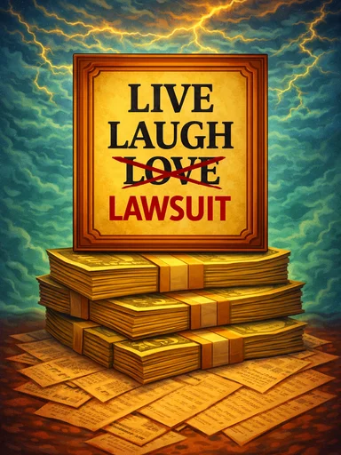 Live Laugh Lawsuit
